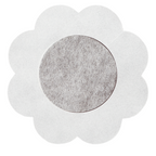 BYE-BRA - FLOWER NIPPLE CUPS PACK 3 UNITS SIZE M