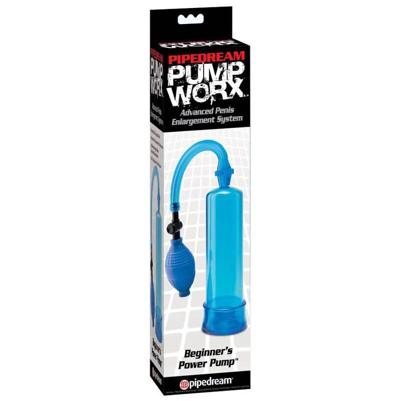 PUMP WORX - BEGINNERS POWER PUMP CLEAR - BLU