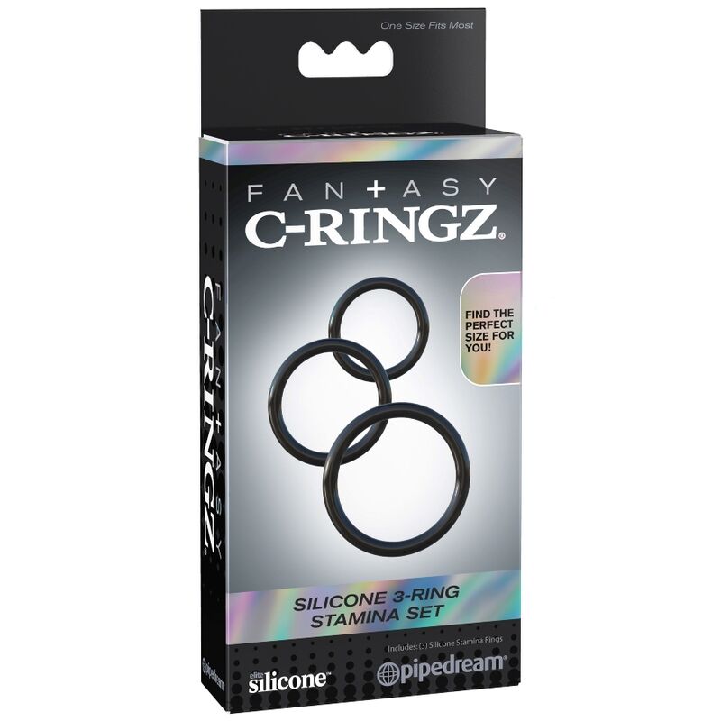 FANTASY C-RINGZ - SILIKON-3-RING-STAMINA-SET