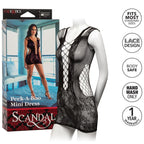 CALEXOTICS - PEEK-A-BOO MINI DRESS ONE SIZE