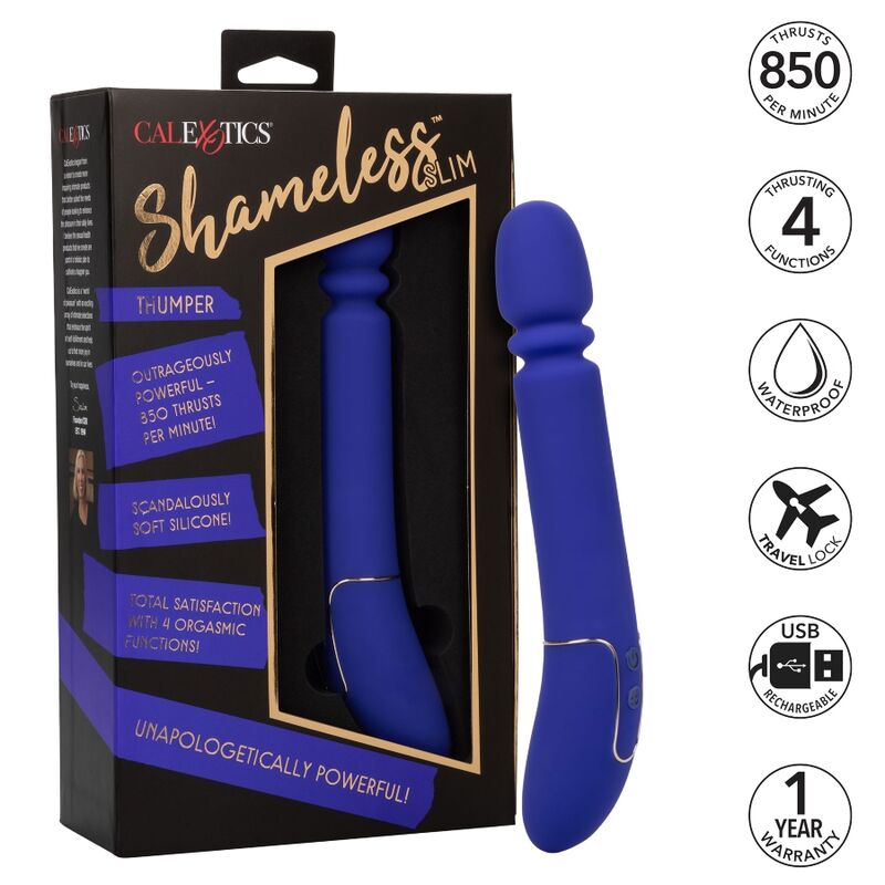 CALEXOTICS - SHAMELESS SLIM THUMPER - BLAU