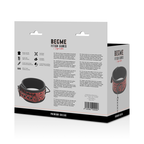 BEGME – RED EDITION PREMIUM HALSBAND AUS VEGANEM LEDER MIT NEOPRENFUTTER