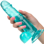 CALEXOTICS - GRÖSSE QUEEN DILDO BLAU 15,3 CM
