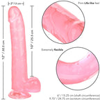 CALEXOTICS - GRÖSSE QUEEN DILDO ROSA 25,5 CM