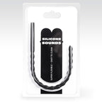 ALL BLACK - 6/8 MM SILICONE URETHRAL PROBE
