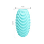 PRETTY LOVE - TURQUOISE DOUBLE SIDED MASTURBATOR EGG