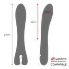 BRILLY GLAM - RYAN VIBRATOR WATCHME WIRELESS-TECHNOLOGIE KOMPATIBEL