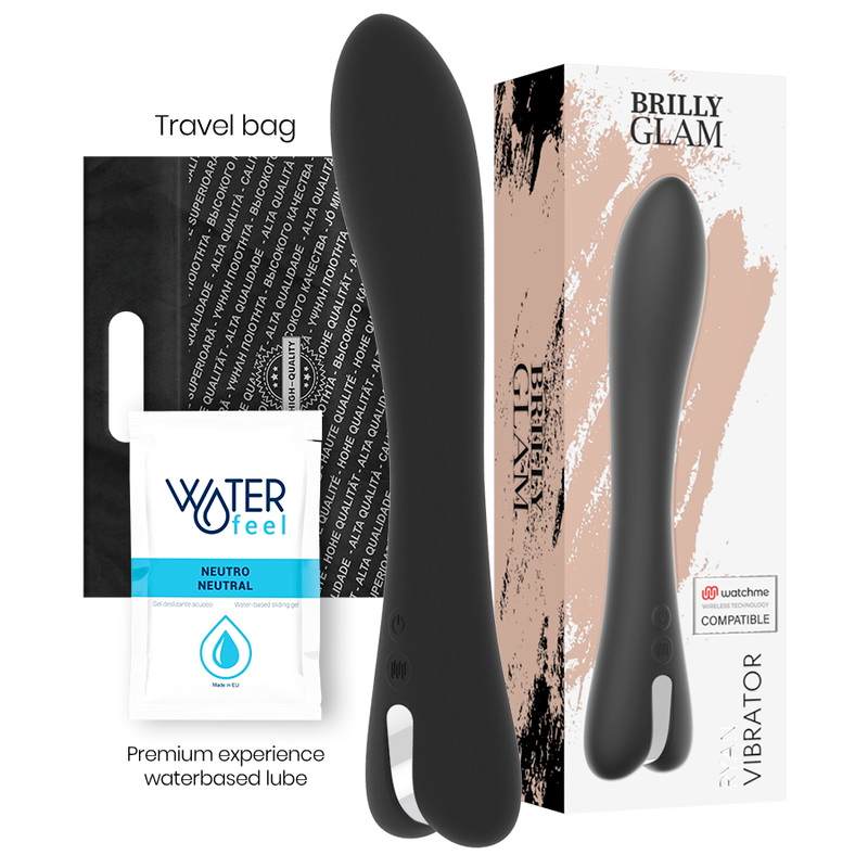 BRILLY GLAM - RYAN VIBRATOR WATCHME WIRELESS-TECHNOLOGIE KOMPATIBEL