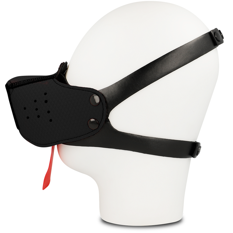 OHMAMA FETISCH-HUNDEMAULKORB - SCHWARZ