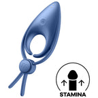 SATISFYER - SNIPER RING VIBRATOR BLUE