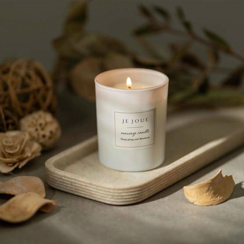 JE JOUE – LUXUS-MASSAGEKERZE – YLANG YLANG &amp; MANDARINE