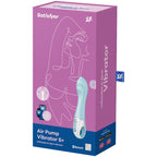 SATISFYER - AIR PUMP VIBRATOR 5+ INFLATABLE G-SPOT VIBRATOR APP BLUE