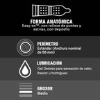 DUREX - INTENSE ORGASMIC 12 UNITS