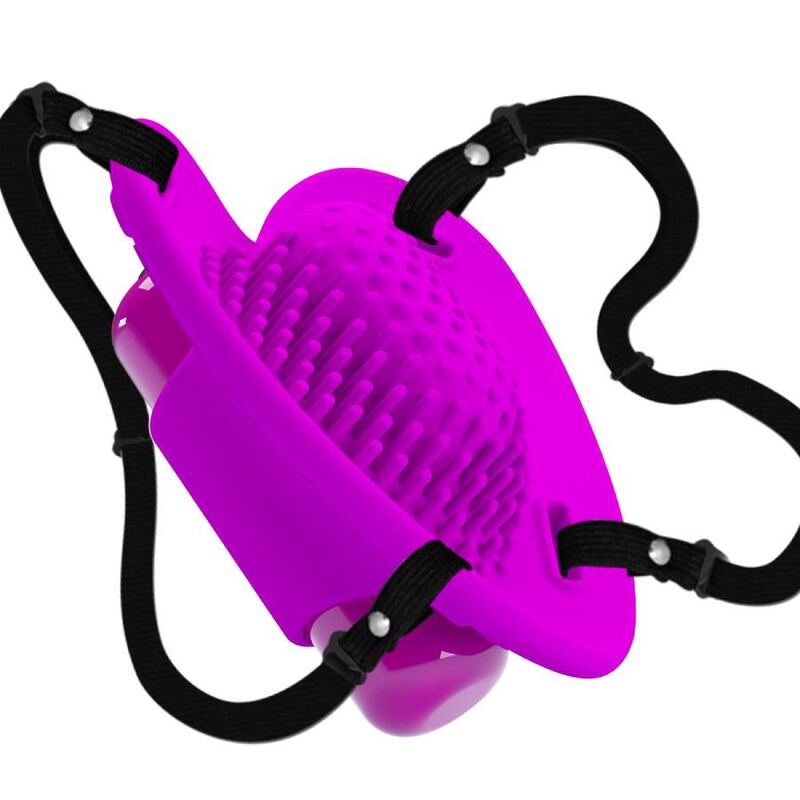 PRETTY LOVE - HEARTBEAT KLITORIS-MASSAGEGERÄT 10 VIBRATIONSMODI LILA
