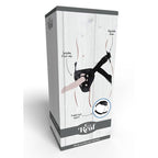 GET REAL - STRAP-ON DELUXE HARNESS SCHWARZ