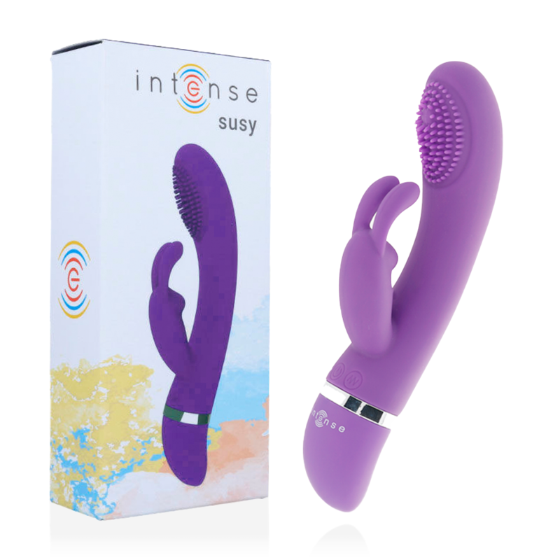 INTENSE - SUSY SILIKON-KANINCHEN-LILAC OSZILLIERENDER VIBRATOR