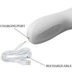 PRETTY LOVE - REESE VIBRATOR WITH SILVER ROTATION