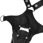FETISH SUBMISSIVE ATTITUDE - MENS V-SHAPED ECO-LEATHER HARNESS