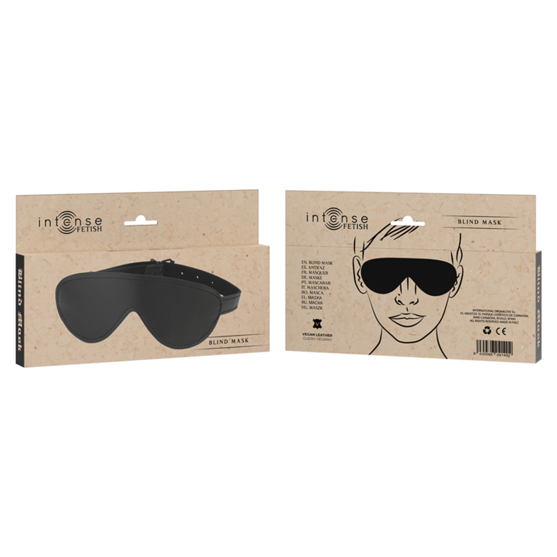 INTENSIV - FETISCH VEGANE BLINDMASKE