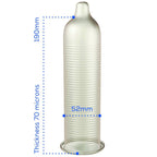 PASANTE - CONDOMS WARMING EFFECT BAG 144 UNITS