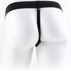 FETISH FANTASY SERIES - ADJUSTABLE HARNESS REMOTE CONTROL REALISTIC PENIS WITH TESTICLES 17.8 CM