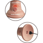 KING COCK - ELITE REALISTISCHER DILDO VIBRIEREND &amp; SILIKON 20,3 CM