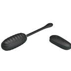 PRETTY LOVE - DOREEN LUXUS WIEDERAUFLADBARES VIBRIERENDES EI SCHWARZ MIT FERNBEDIENUNG