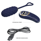 PRETTY LOVE - VIVIAN BLUE VIBRIERENDES EI MIT FERNBEDIENUNG