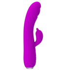 PRETTY LOVE - REGINA RECHARGEABLE VIBRATOR-SUCTION GEL PURPLE