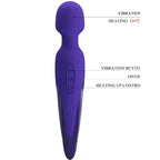 PRETTY LOVE - ANTONY YOUTH WAND VIBRATOR VIOLETT WÄRMEEFFEKT