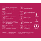 SHUNGA – DISPLAY MIT 6 FUCHSIA-INTIMMASSAGERN