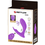 PRETTY LOVE - IDABELLE VIBRATION & PULSATION REMOTE CONTROL VIOLET