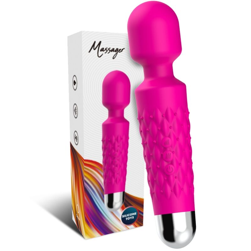 ARMONY - POSTMAN MASSAGER &amp; VIBRATOR SUPER FLEXIBLER KOPF PINK