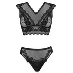 LIVCO CORSETTI FASHION - TIMOSAN LC 90631 BRA + PANTY BLACK L/XL