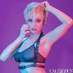 CALEXOTICS - EUPHORIA HALTER BUCKLE HARNESS SCHWARZ