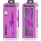 PRETTY LOVE - KAMPAS RABBIT 3 IN 1 MULTIFUNKTIONSVIBRATOR MIT ZUNGE FUCHSIA