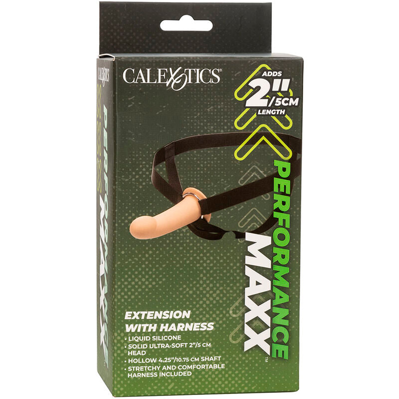 CALEXOTICS - PERFORMANCE MAXX EXTENSION MIT HARNESS LIGHT SKIN