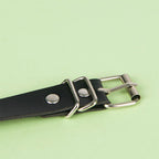 SUBBLIME - LEATHER CHAINBELT BLACK ONE SIZE