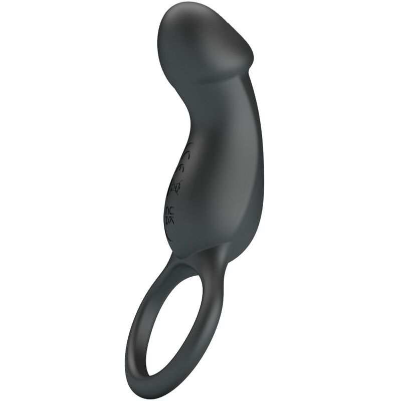 PRETTY LOVE - TRAE RING & VIBRATOR BLACK