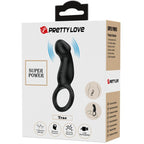 PRETTY LOVE - TRAE RING & VIBRATOR BLACK