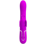 PRETTY LOVE - MULTIFUNKTIONS-RABBIT-VIBRATOR 4 IN 1 SCHMETTERLING FUCHSIA