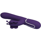 PRETTY LOVE - MULTIFUNKTIONS-RABBIT-VIBRATOR 4 IN 1 SCHMETTERLING LILA