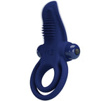 PRETTY LOVE - BRONSON DOUBLE RING WITH VIBRATION BLUE