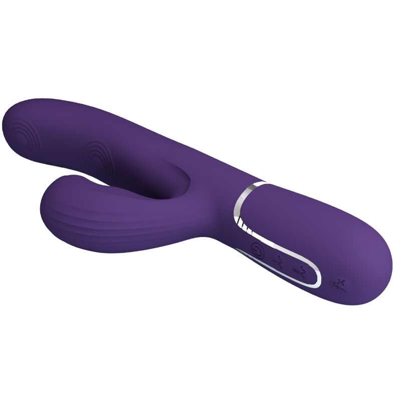 PRETTY LOVE - PERLITA G-SPOT VIBRATOR 3 IN 1 MULTIFUNKTION LILA