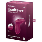 SATISFYER - EXCITERRR LAY-ON CLITORIS BERRY VIBRATOR