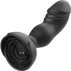 ARMONY - EXTREME A BLOOM ROSE VIBRATOR &amp; ANAL PLUG FERNBEDIENUNG SCHWARZ