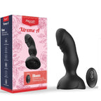 ARMONY - EXTREME A BLOOM ROSE VIBRATOR &amp; ANAL PLUG FERNBEDIENUNG SCHWARZ