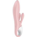 SATISFYER - AIR PUMP BUNNY 3 INFLATABLE RABBIT VIBRATOR PINK