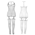 SUBBLIME - 951955 SHINY FISHNET BODYSTOCKING ONE SIZE