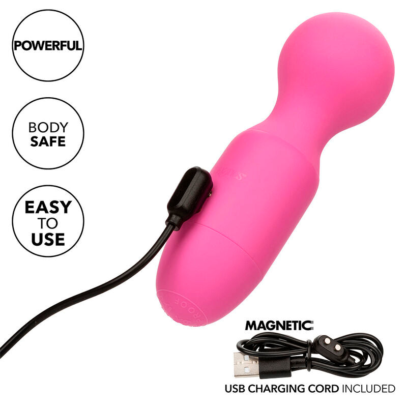 CALEXOTICS - ERSTMALS WIEDERAUFLADBARES MASSAGER 10 VIBRATIONEN ROSA
